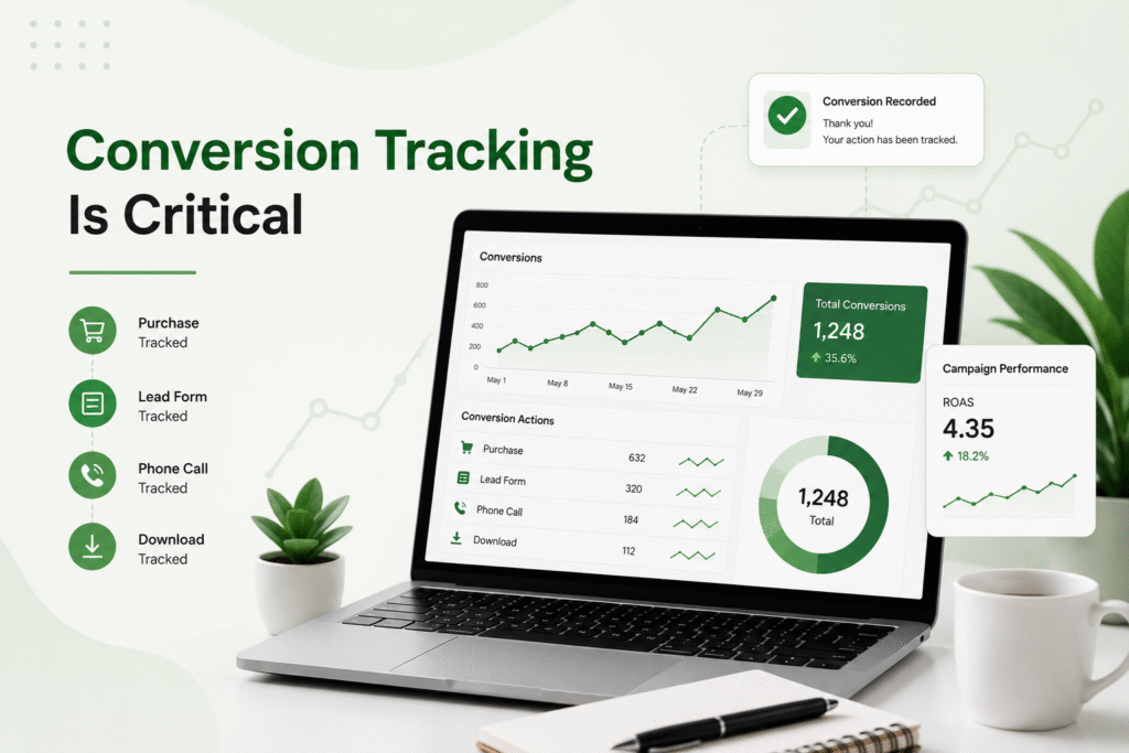 Conversion tracking is critical