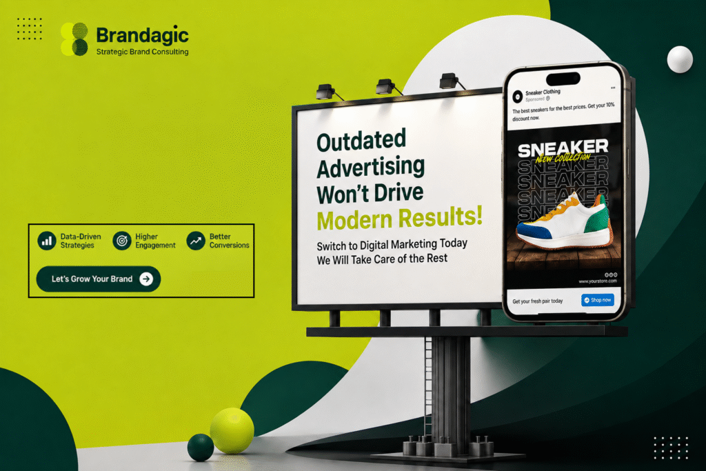 Outdated Advertisement wont't drive results.