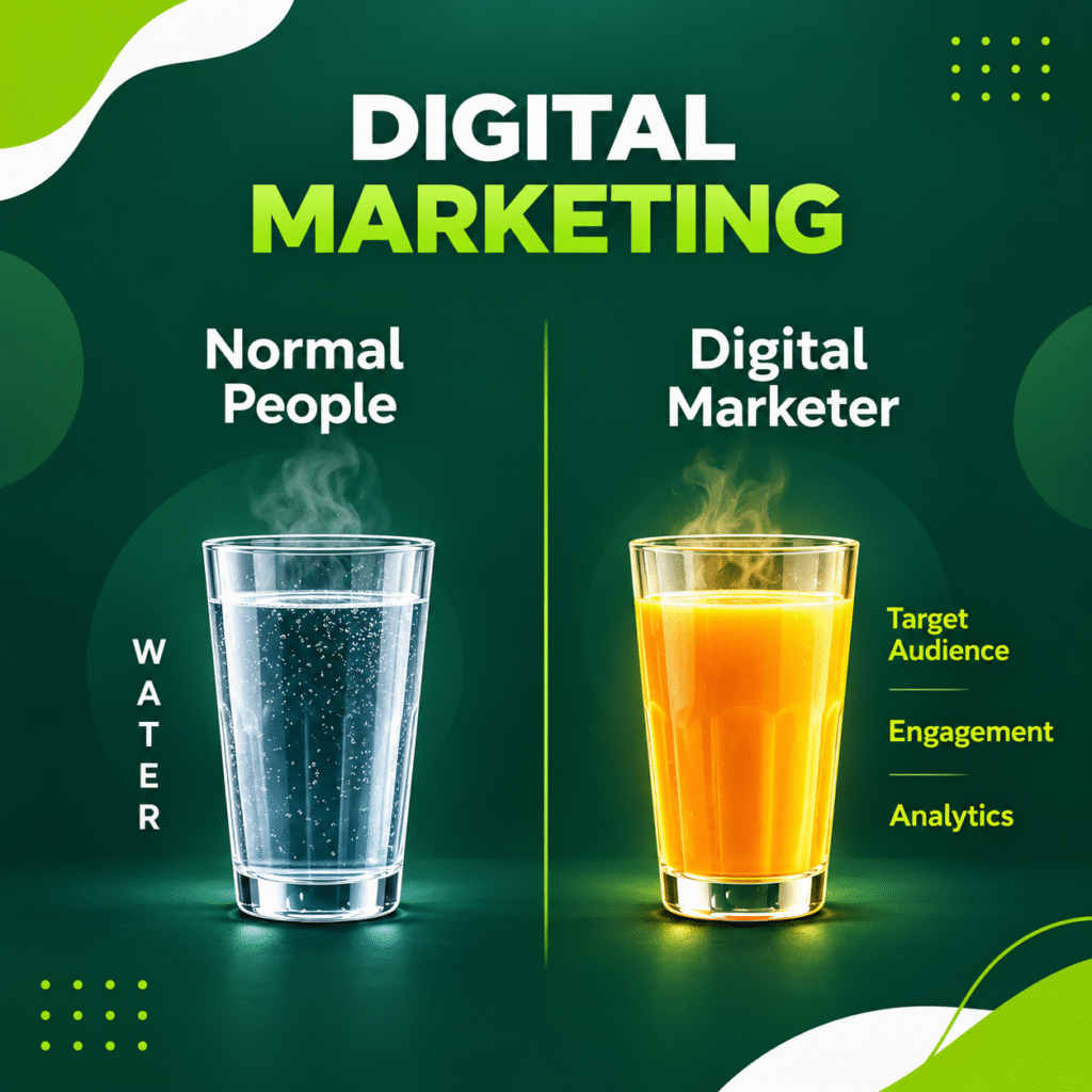 diffrence without digi marketing