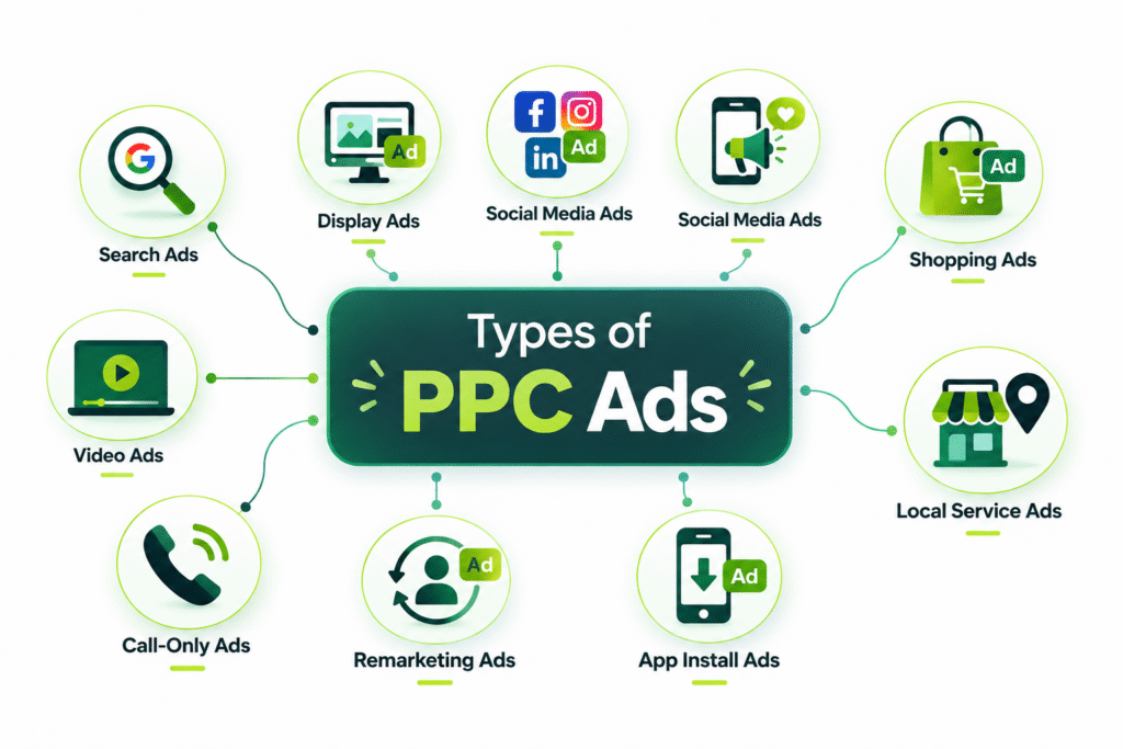 types of ppc ads