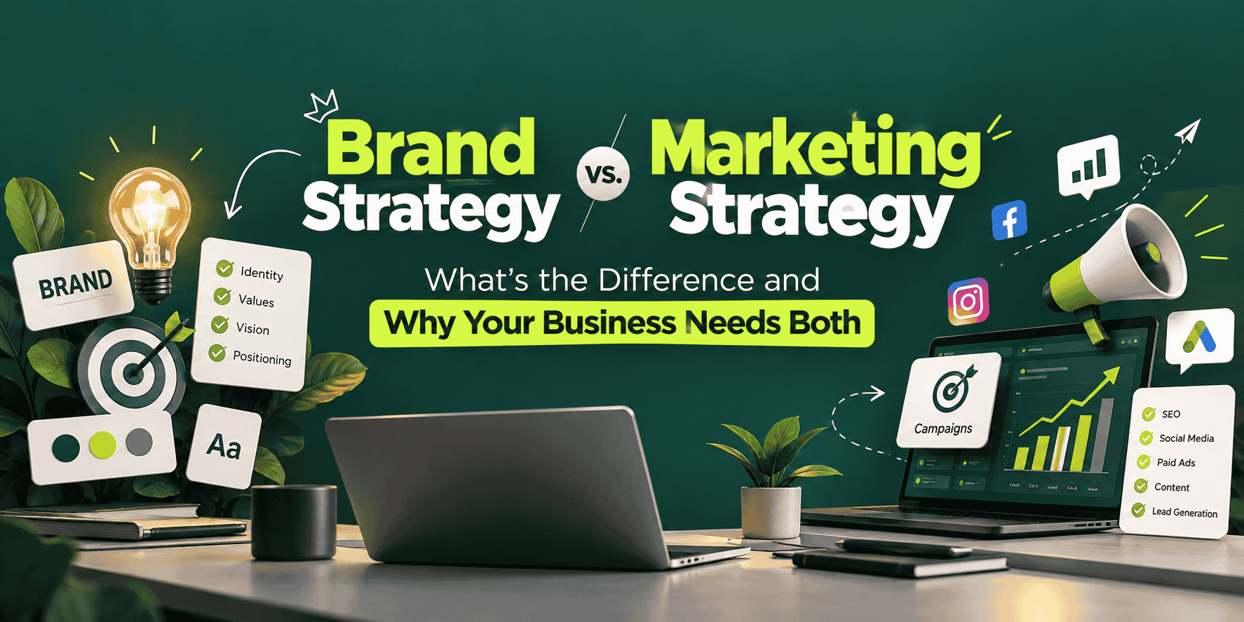 Brand Strategy vs. Marketing Strategy What’s the Difference