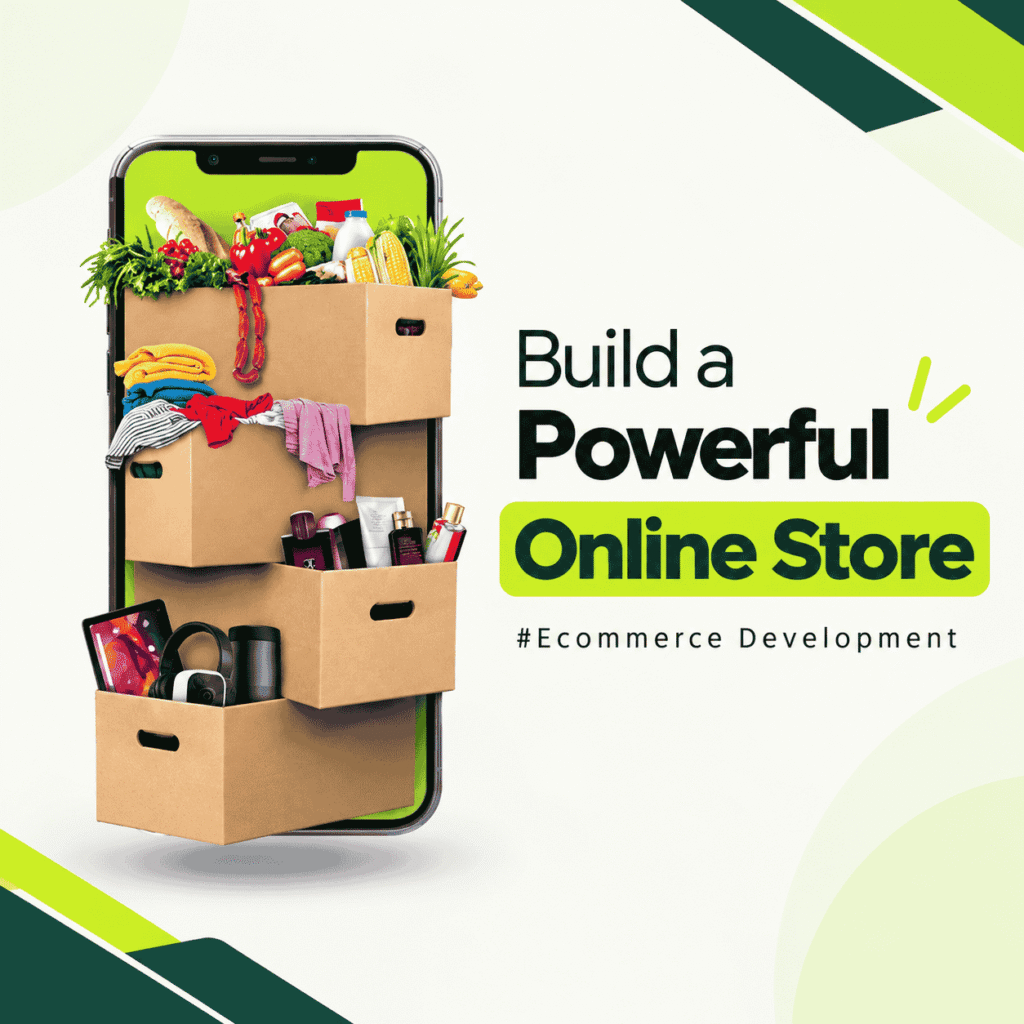 Build a powerful online store